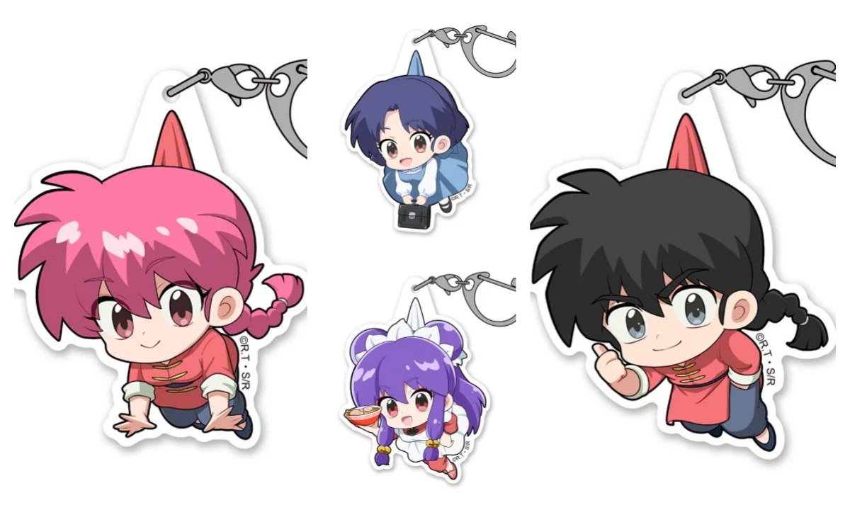 

NEW Anime Ranma 1-2 Acrylic Keychain Model Cosplay Plate Holder Birthday Fans Christmas Desk Decor Plate Fans Collection Gift