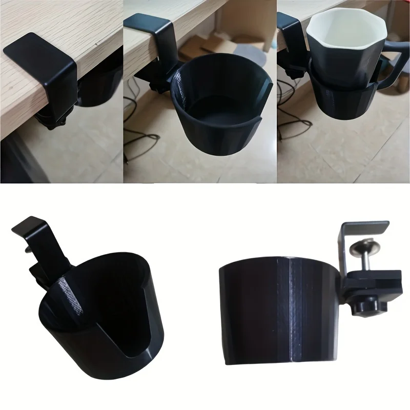 Desk Mug Holder, Coffee Stand, Milk Tea Stand, Home and Office Desk Computer Stand, Storage Organizer