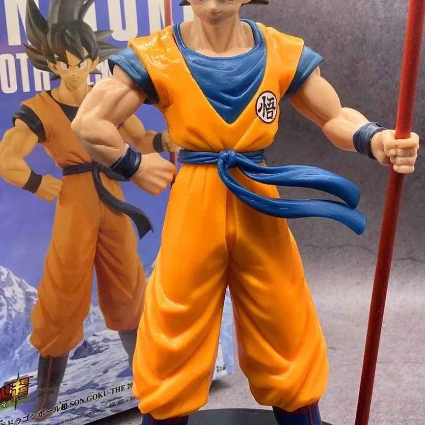 Dragon Ball Goku Action Figure 22 cm Super Saiyan Anime Figure Cartoon Giocattolo per bambini Decorazione da tavolo Camera Ornamento Regalo per bambini