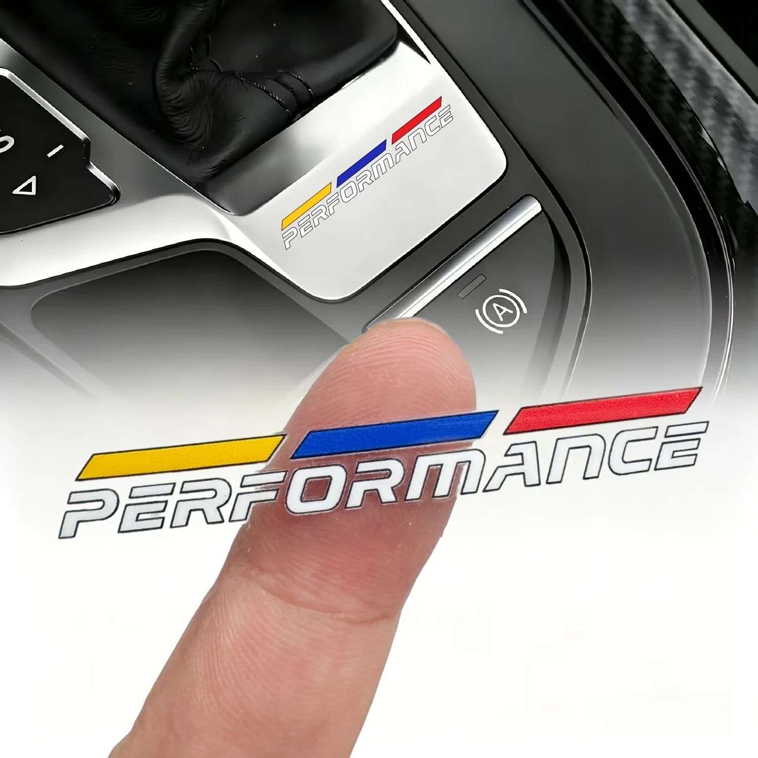 Yellow Blue Red Stripe Performance Vinyl Car Decal Sticker Waterproof Self Adhesive Badge For Car Side Window Bumper Motorcycle