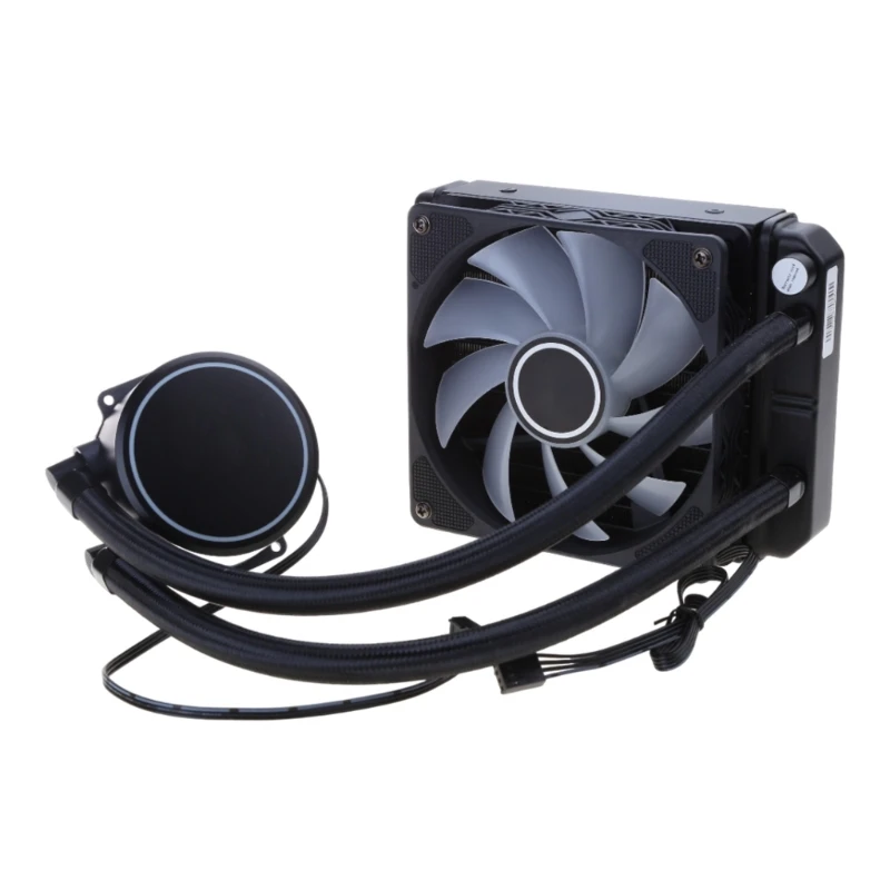 RGB CPU Water Cooler 4-pin PWM Radiator Multi-platform Support Hydraulic Bearing Fans CPU Liquid Coolers Accessory Dropship