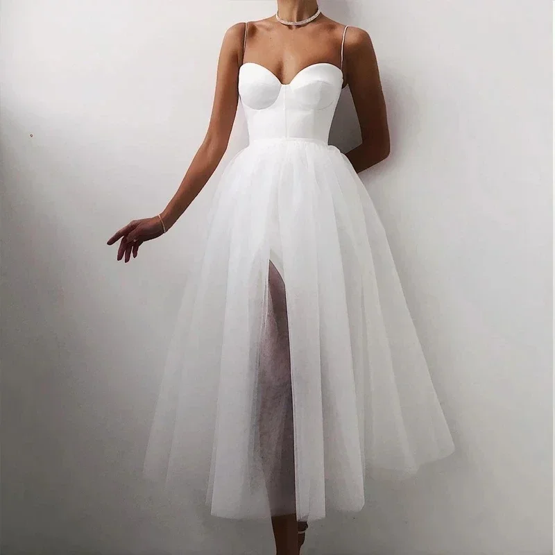 Wedding Dresses Customized Party Women Evening Dress 2025 Luxury Robe Elegant Gown Formal Short Suitable Request Prom New