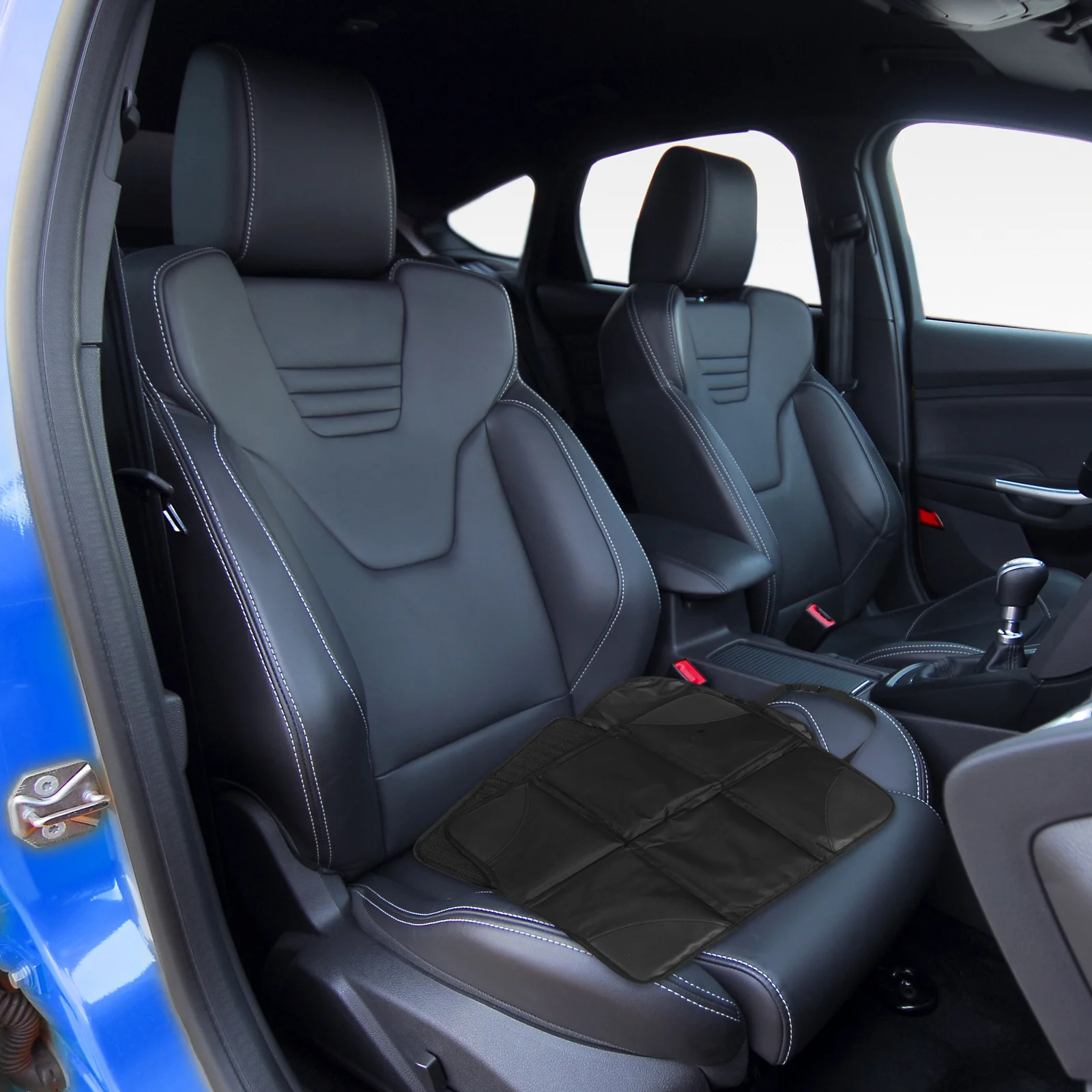 

Car Seat Protector Non-Slip Portable Seat Cover for Multiple Vehicles Protecting Seats Against Wear Stains Scratches Automotive