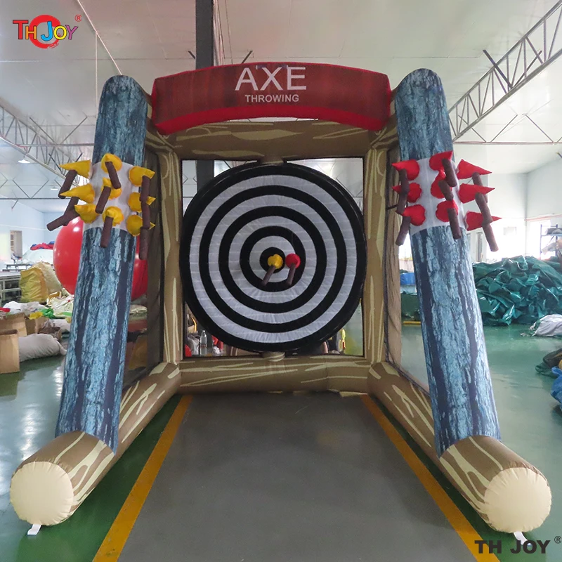 

Free Air Shipping 2024 Newest Inflatable Axe Throw Dart Game 3x2.5m Inflatable Carnival Dart Board Carnival Game