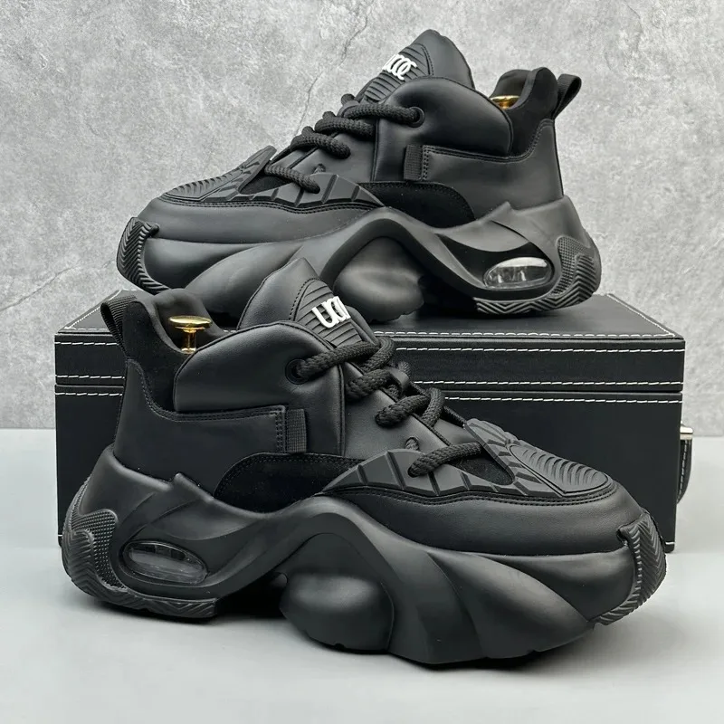 

Thick Soled Men Shoes Sneakers Spring New Shoes Man Increasing Fashion Casual Sports Shoes for Men