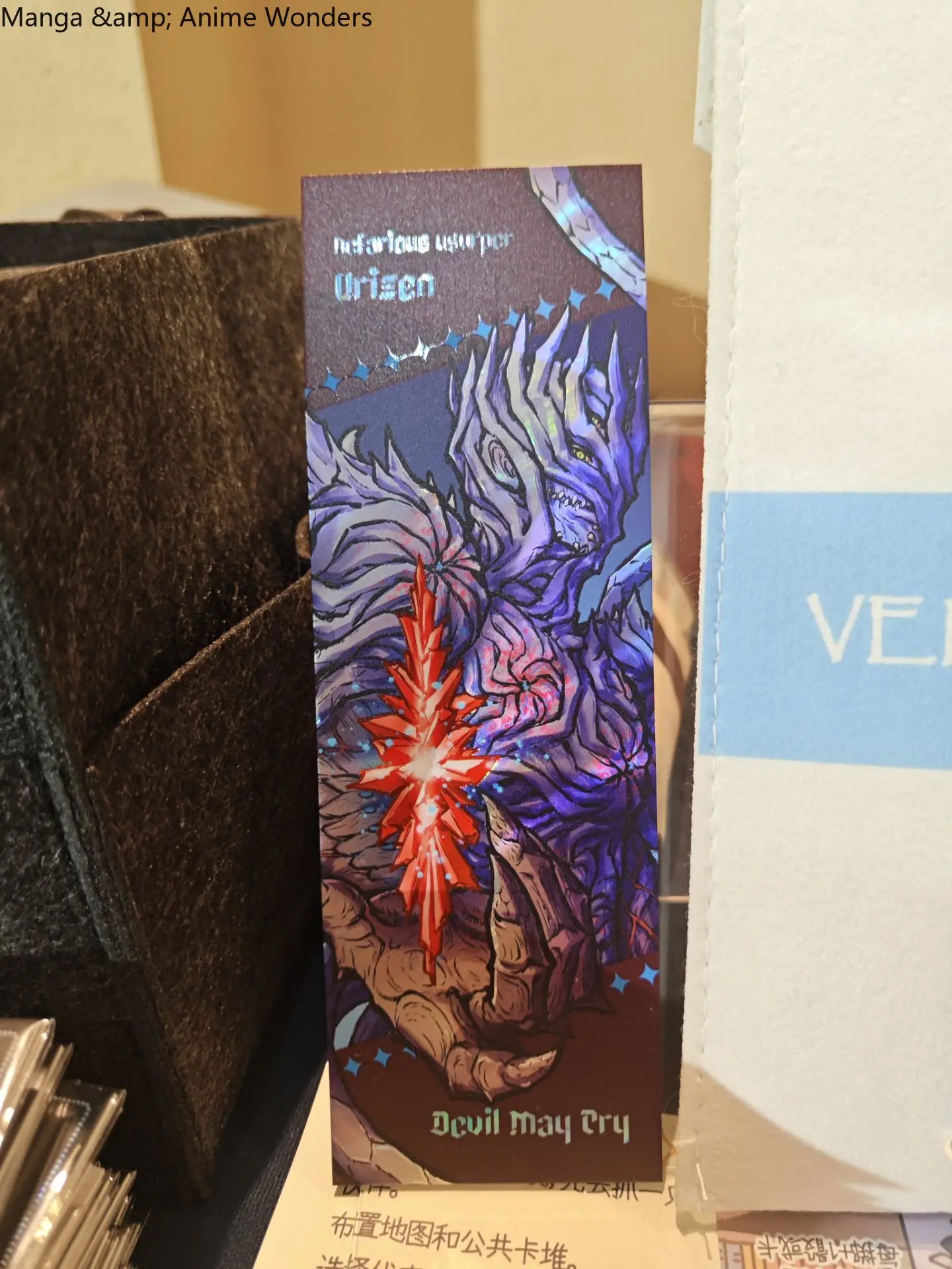 Gifts Game Devil May Cry Dante Vergil Acrylic Stand Model Desk Decor laser ticket Birthday Gift Cosplay Gift Halloween Anime view 3