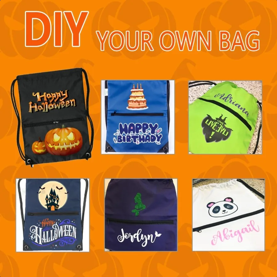 HOLYLUCK Drawstring Backpack Bag Sport Gym Sackpack