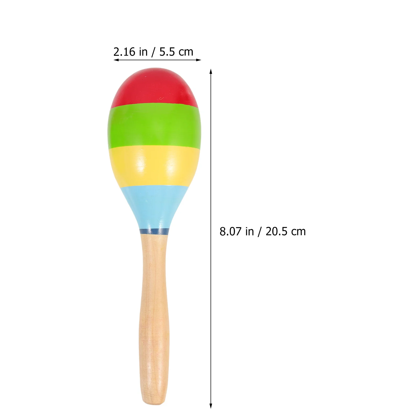 

2 Pcs Wooden Sand Balls Kids Instrument Toy Children Musical Instruments Toddler Baby Percussion Interactive Plaything