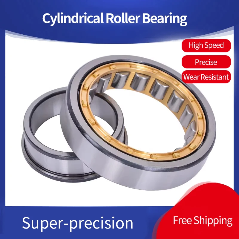 Sweden SKF Cylindrical Roller Bearing NJ 202 203 204 205 206 NJ207ECM/ECP/C3 Original genuine high-speed bearing