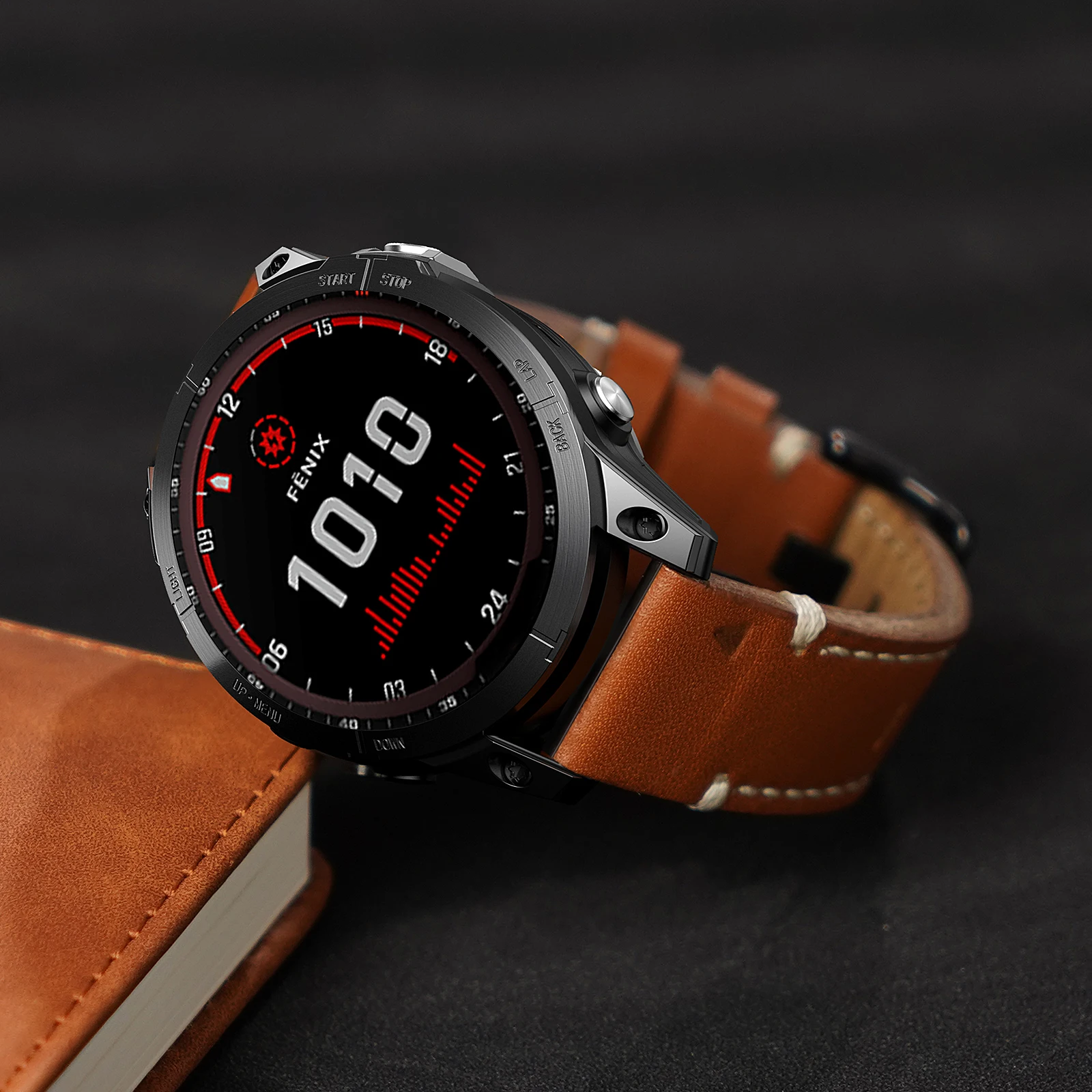 Pulseira de couro genuíno para Garmin Fenix, Pulseira Quick Fit, Pulseira de pulseira, Fenix 6X Pro 6X 5X 7X, Fenix 5 6 7 Instinct Tactix, 22mm, 26mm