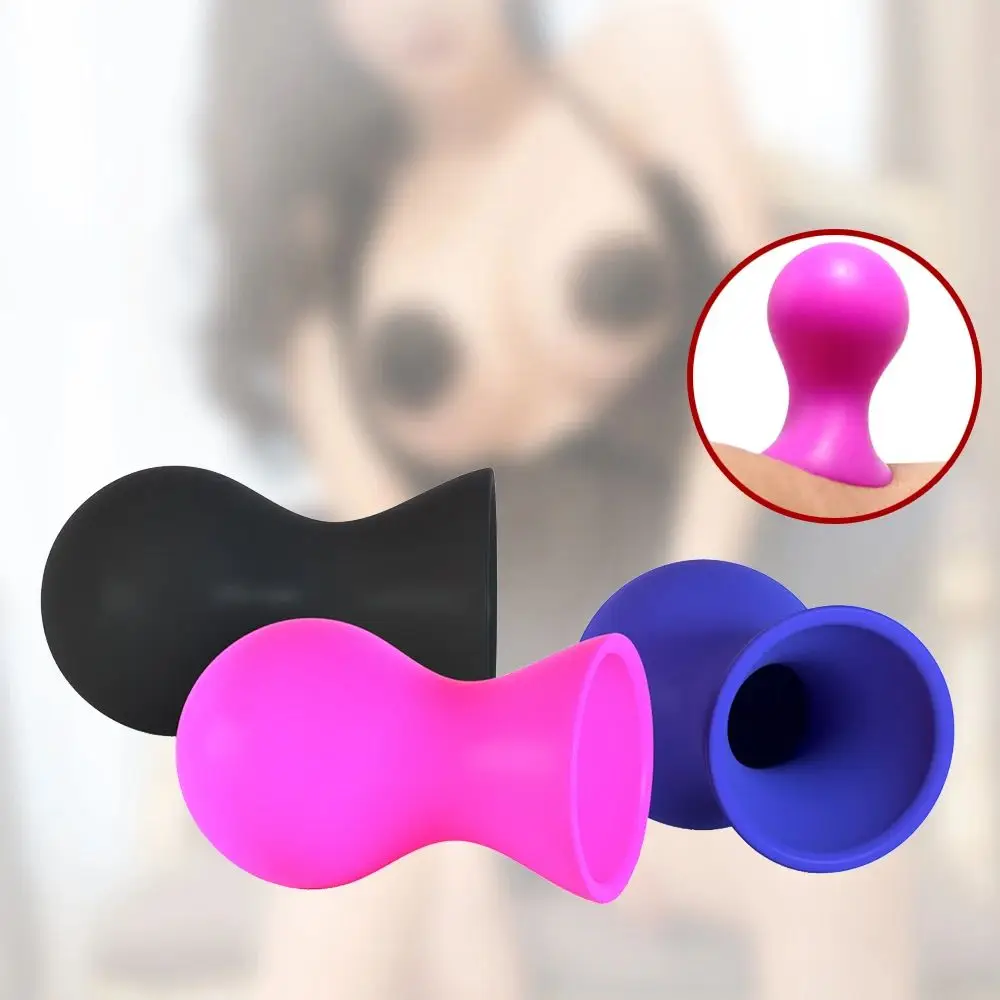 2PCS Nipple Sucker G Spot Nipple Pump Suction Cup Breast Massager Clitoris Stimulator No Vibrator Sex Toys For Woman Couples