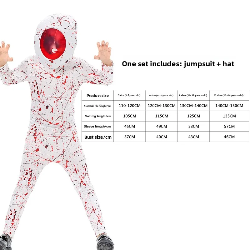 Halloween Nieuw Cos Reaper-kostuum Vampire Demon Reaper Stage Performance-kostuum