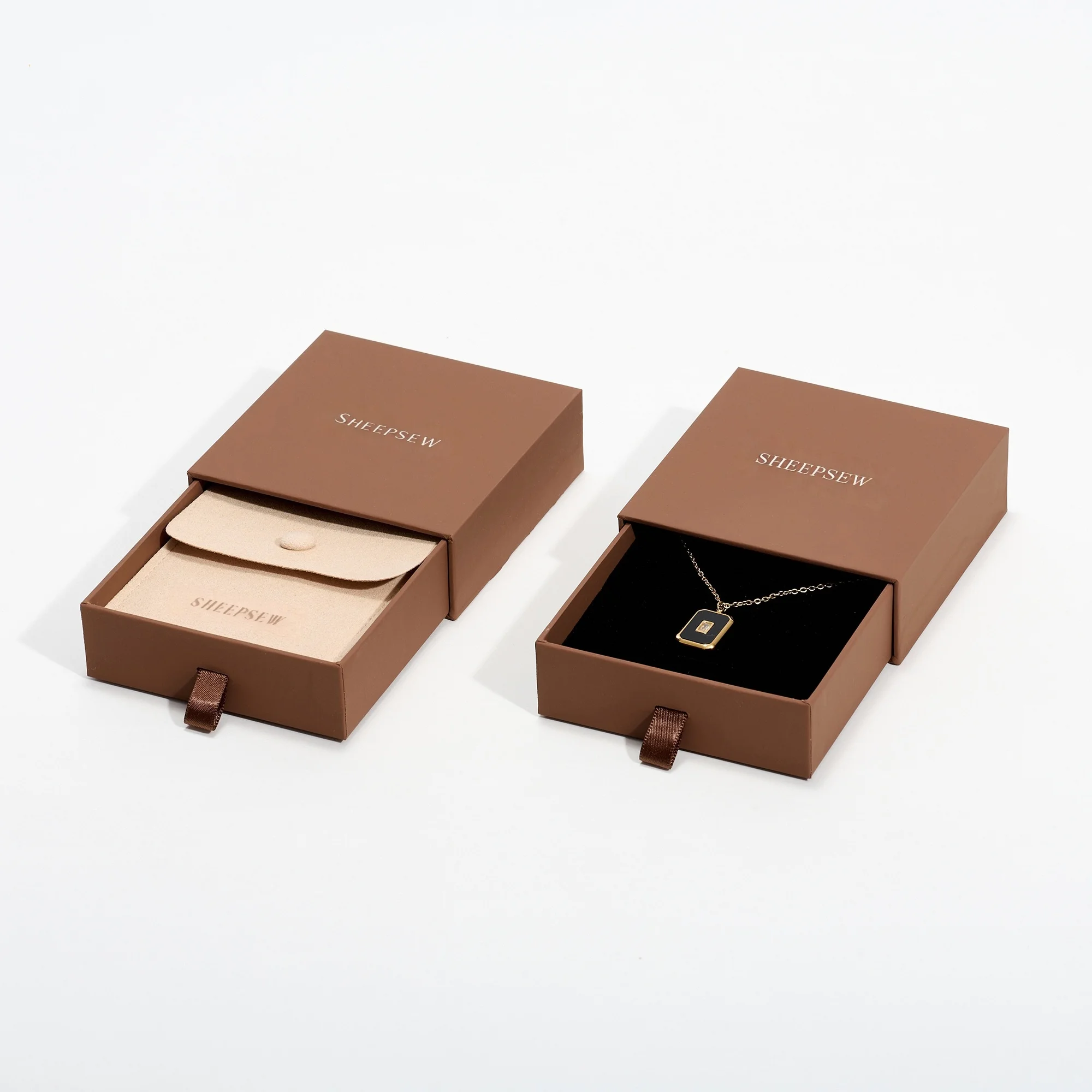 

Коричневый ящик с логотипом, шкатулка для драгоценностей, кольцо, серьги, кулон, ожерелье, браслет, подарочная коробка, упаковка