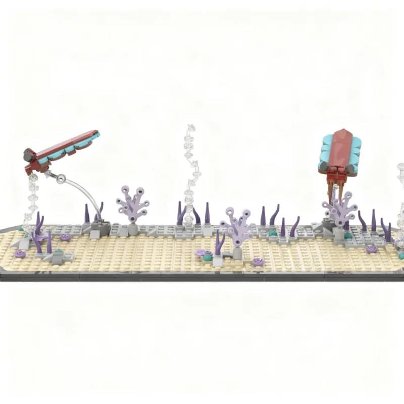 510 Pezzi MOC Omnidens Display Icons, Blocchi da Costruzione Architettonici, Idea Regalo Natalizia Creativa, Giocattoli Educativi