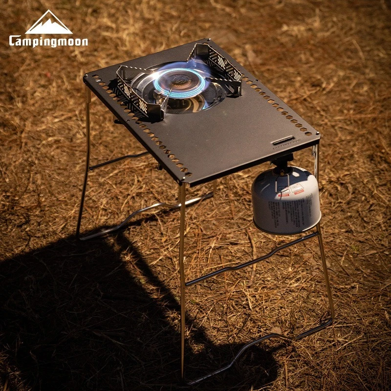 

CAMPINGMOON GT-5 Stove Board Camping IGT Unit Board Tea Table Middle Board Picnic Portable Multi-Purpose Unit Stove Board