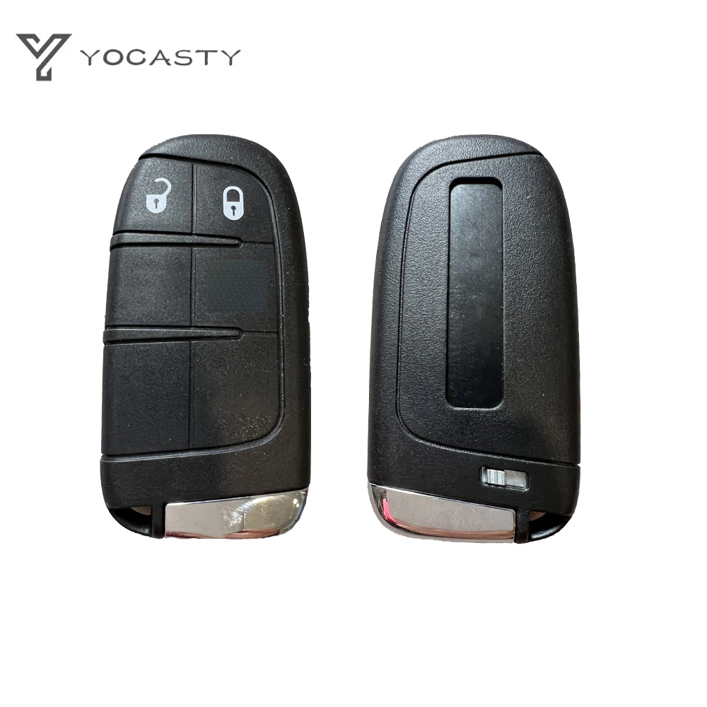 YOCASTY – télécommande intelligente à 4 boutons pour Jeep Compass M3N-40821302 2017, 2018 mhz, lame SIP22 sans clé, puce 4A, originale, 433