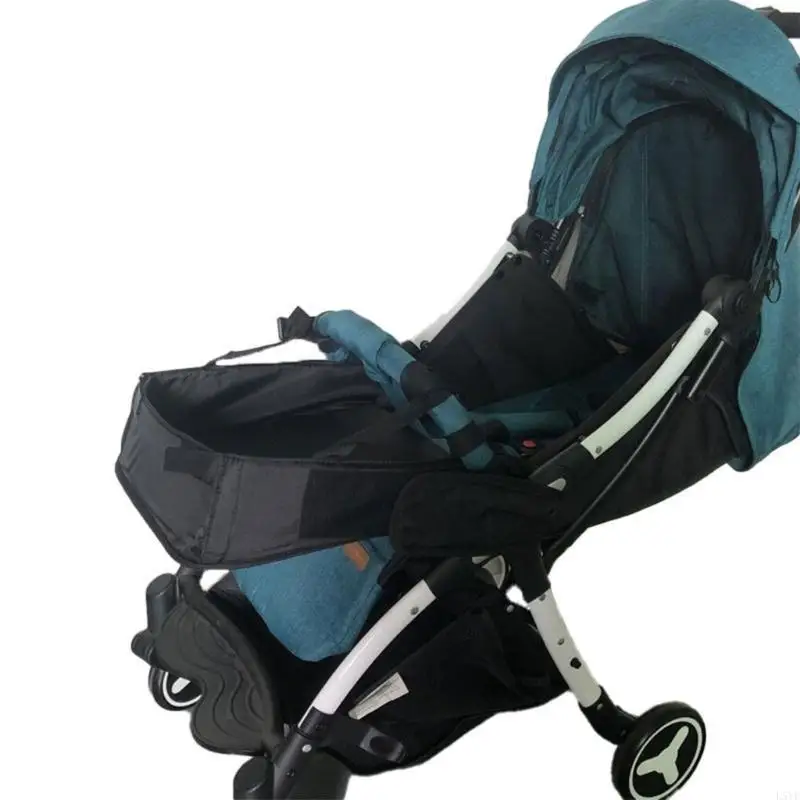 L5YF Pram Feet Extension Apoio para os pés Acessórios para carrinho bebê Placa assento estendida para bebê