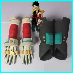 1 Set Bakugou Katsuki Cosplay Armor Gloves Leg Armor Cosplay Props Halloween Christmas Fancy Party Props Accessories