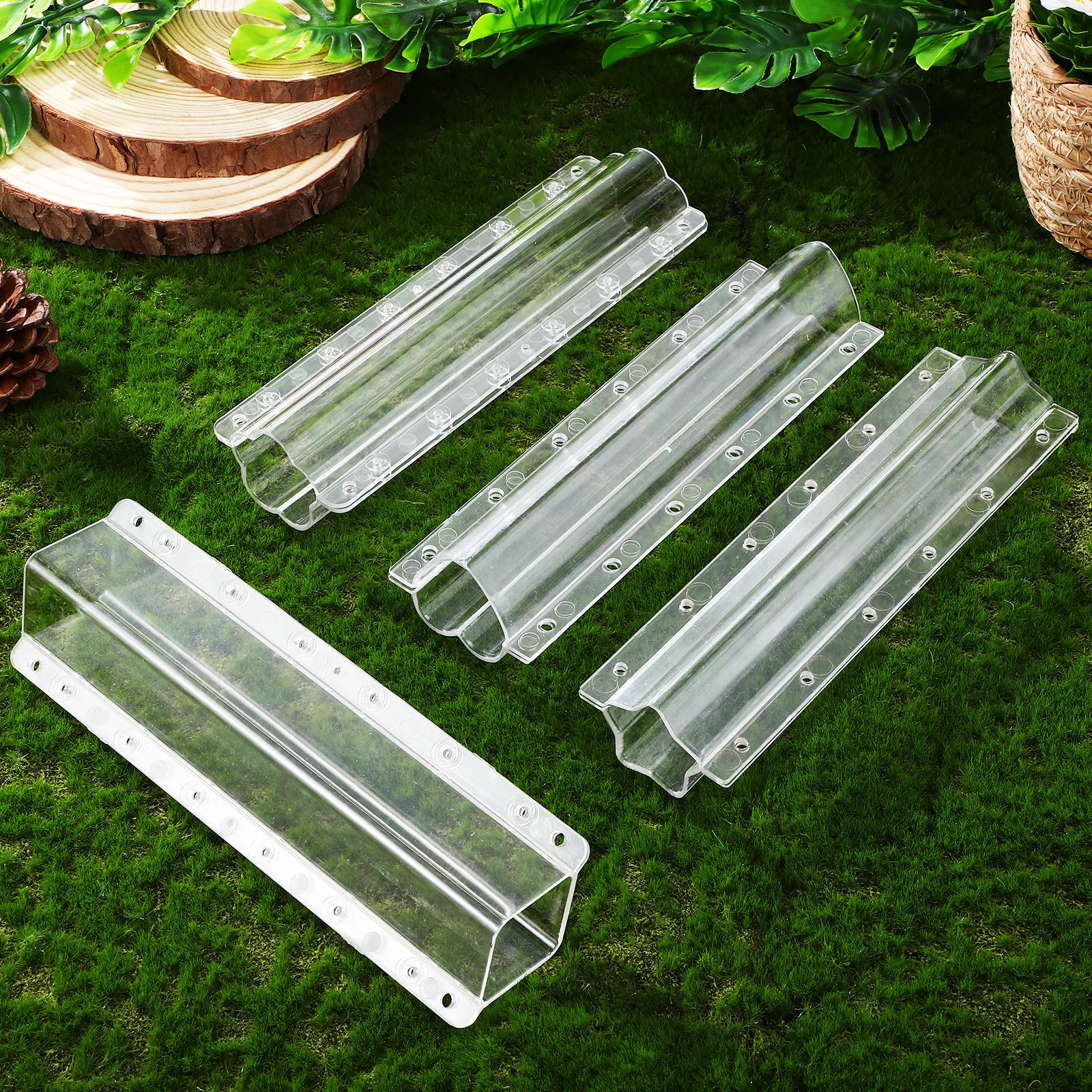 

4 pcs Cucumber Mold Fruit Shaping Garden Vegetables Square Plum Unique Shapes Durable Material Versatile Use