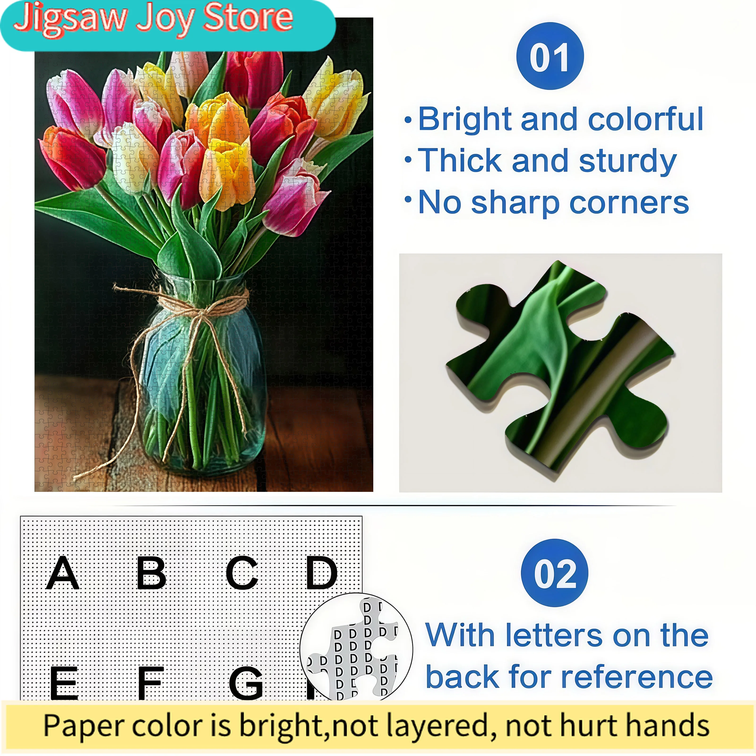 Colorful Tulip Pape…