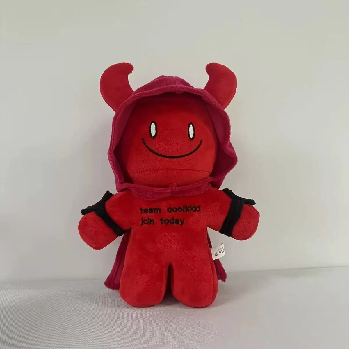 23CM Forsaken Chance Gubby juguetes de peluche juego periférico Anime relleno almohada dibujos animados cumpleaños Halloween muñecos del diablo rojo regalo para seguidores