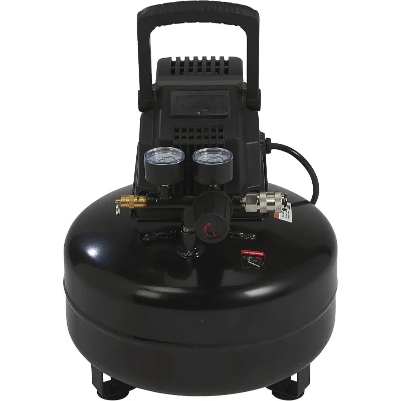 

3 Gallons, 110 PSI US(Origin) Oil-Free Pancake Air Compressor, 0.3 HP,