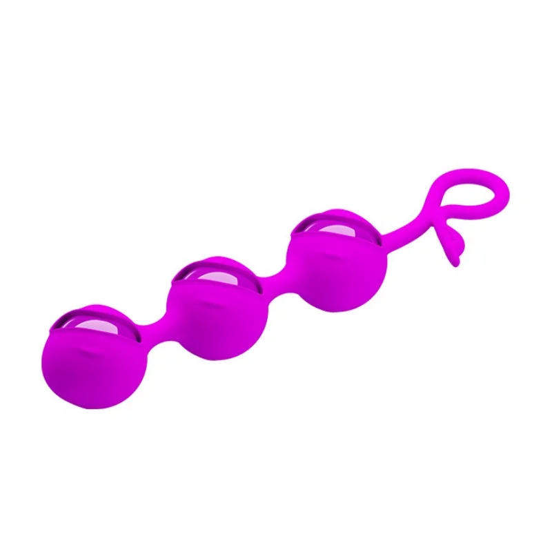 Silicone 3-Balls Waterproof Vagina Exercise Kegel Balls Vaginal Tightening Exercise Machine Trainer Adults Sex Toys For Women