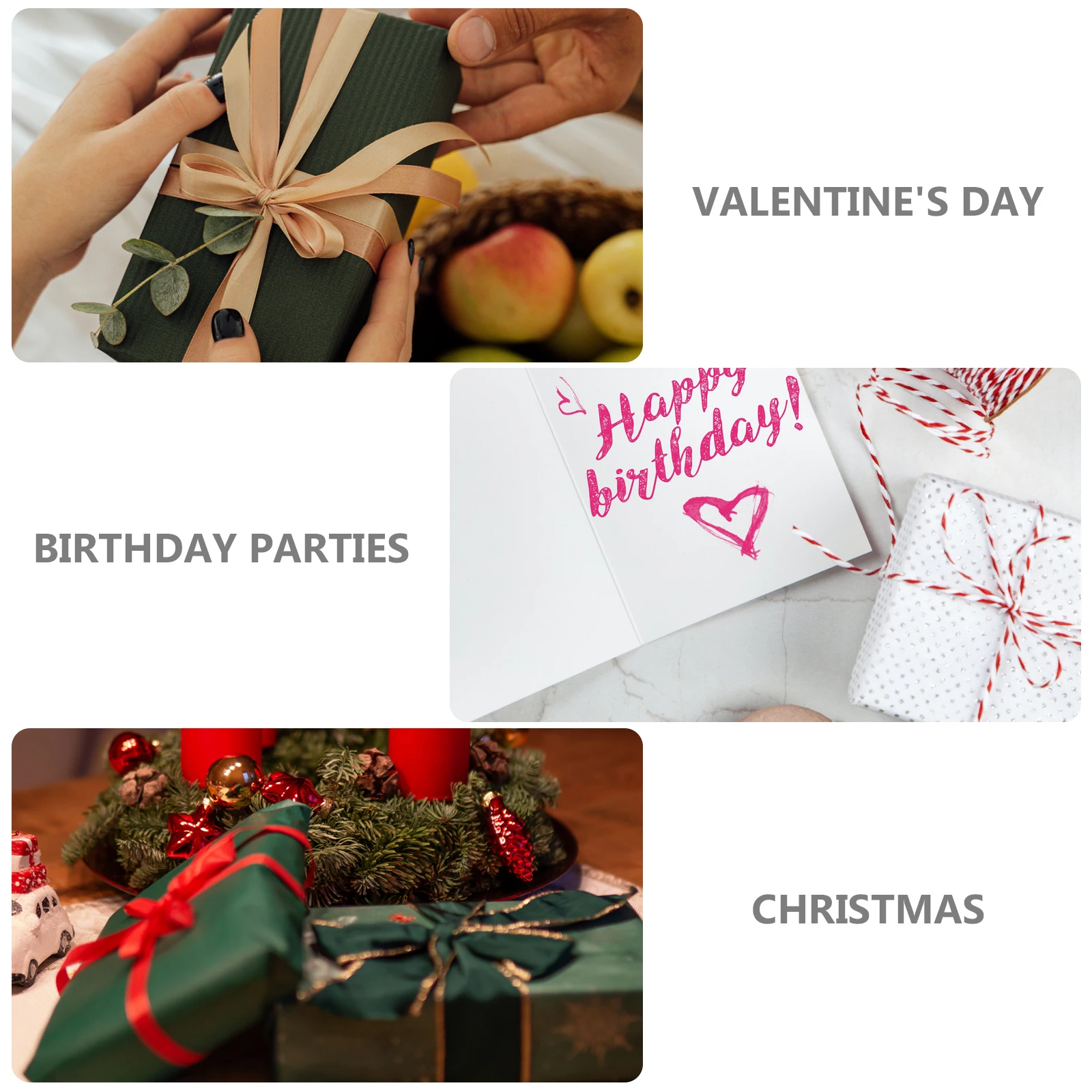 

2 Bundles Metallic Wrapping Rope Gift Binding Straps Sturdy Tinsel String For Christmas Craft Diy Present Wrapping Cord Sealing