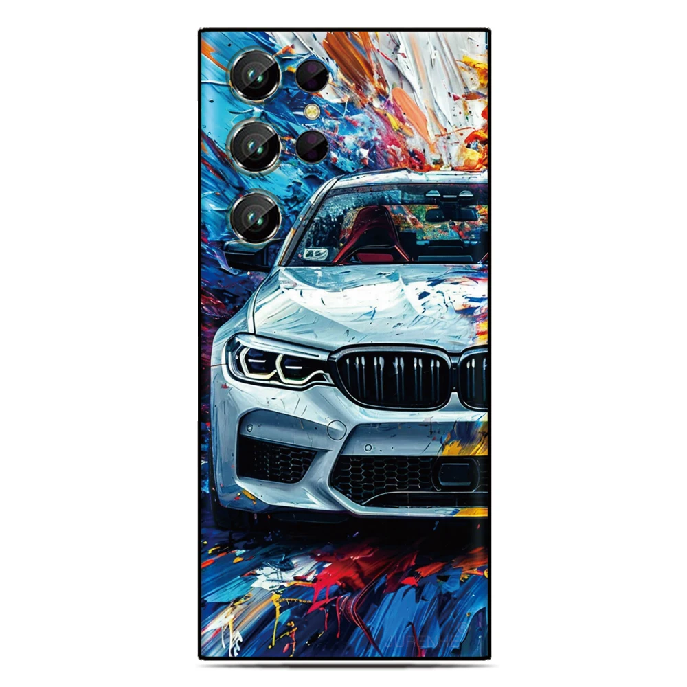 스포츠카 쿨 백 커버 DOOGEE N60 노트 59 58 N55 플러스 N50s N50 프로 Nothing CMF 폰 1 2 2a 원투 TPU 소프트 케이스 펀다