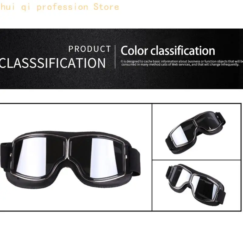 City-Road-Brille mit PC-Linse und gepolstertem Rahmen für Helmträger H8WE – Detail 9