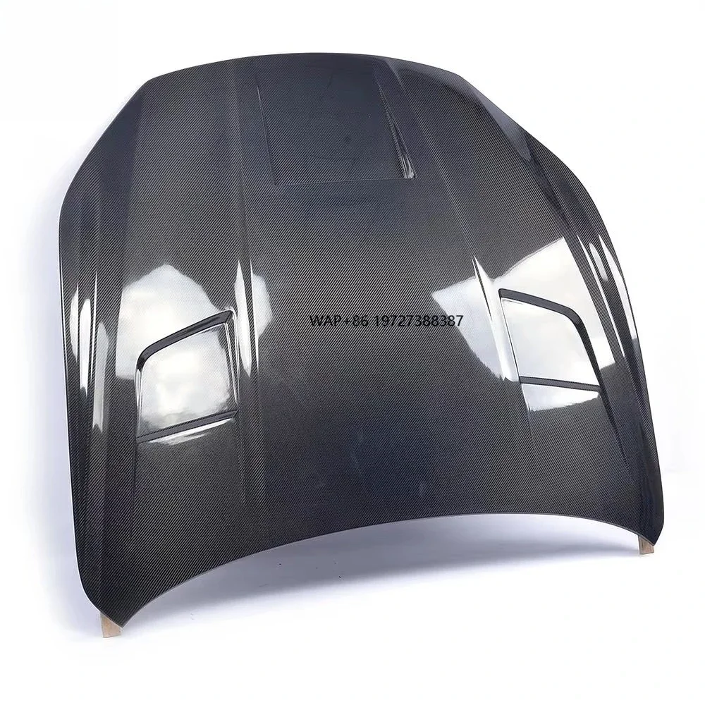 

Carbon Fiber Front Engine Hood for Ghibi Sedan 4D 14-15