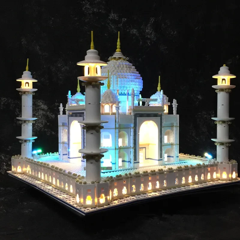 

LED Lighting Set Suitable for LEGO Architectural Series Taj Mahal Street View 10189 (Not Including Building Blocks)