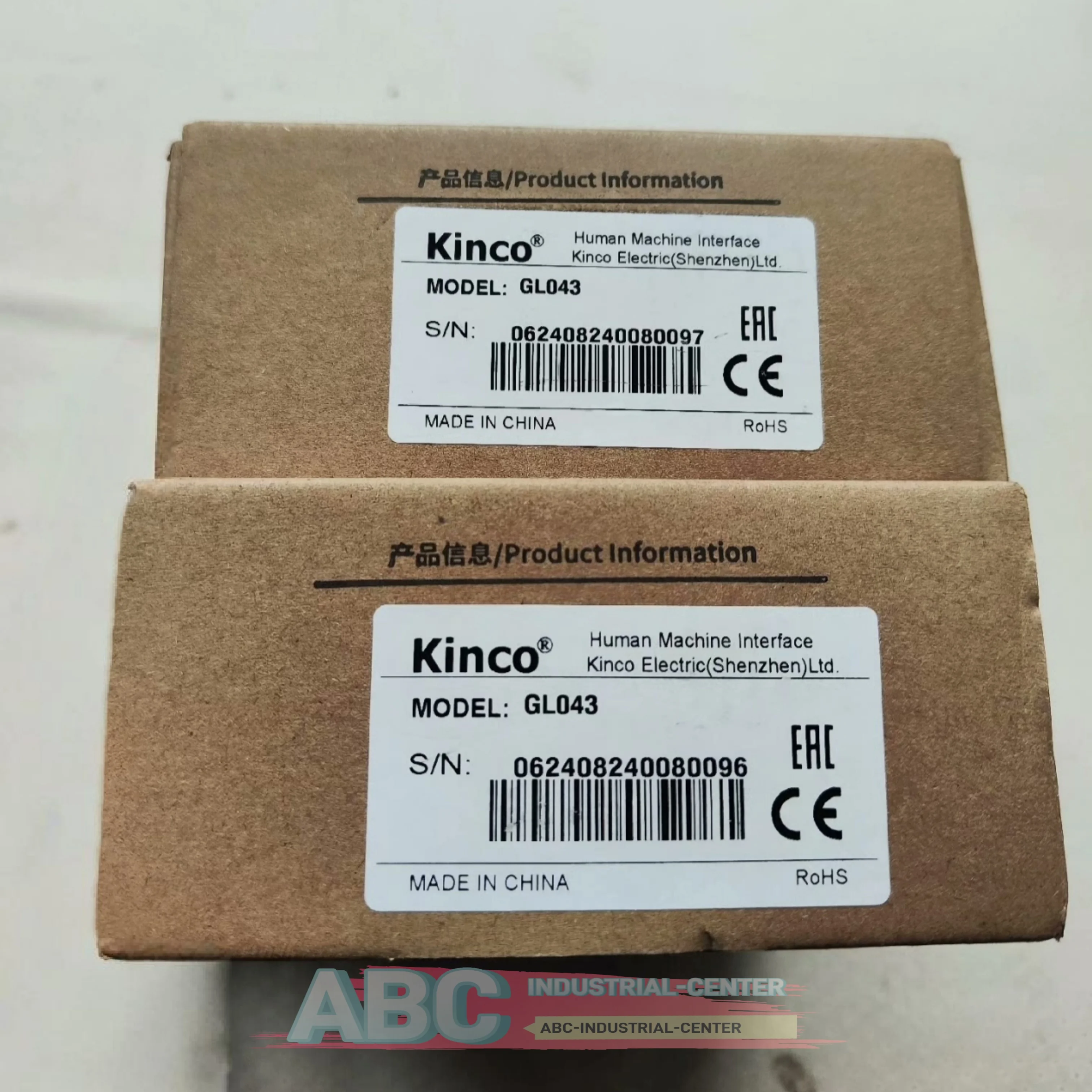 상자에 새 제품 GL043 GL043E HMI 터치 패널 GL070 GL070E