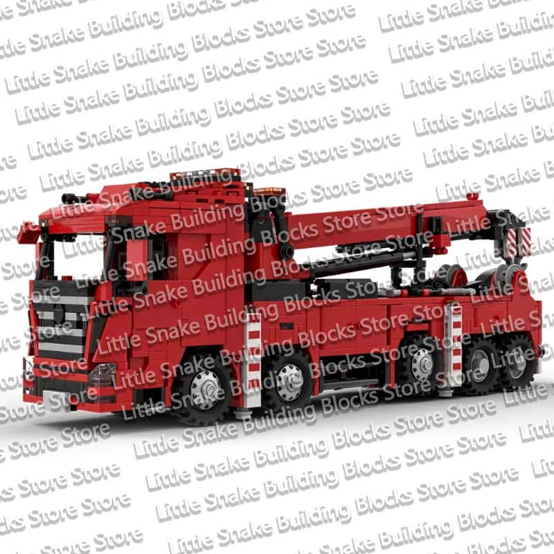 QWERT City Car Model MOC Building Bricks P540 High-Performance Concept Car Modular Technology Holiday Gifts Assemble Toy Suit