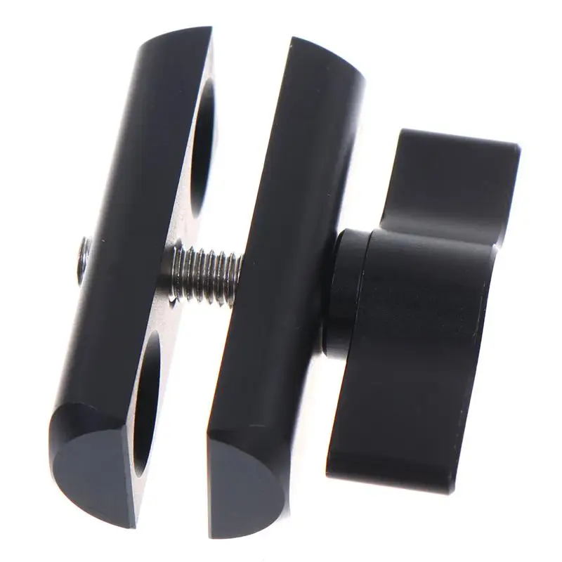 17mm Ball Mount Double Socket Arm Clamp Joint Connecting Rod 1/4