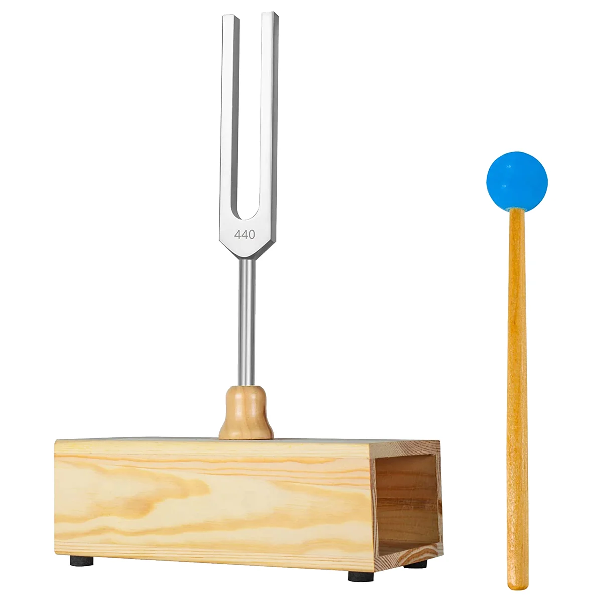 440Hz Stimmgabel, Stimmgabel-Resonanz box, für Klang therapie, Yoga, Meditation und Entspannung