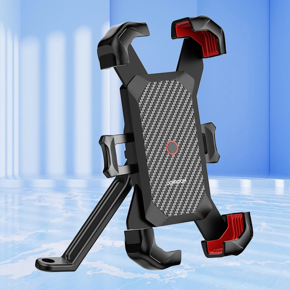 

Bike Phone Holder 360 Degree Rotating Motorcycle Phone Mount Shockproof Cycling Phone Stand Anti-slip for 4.7-7 Inch Smart Phone