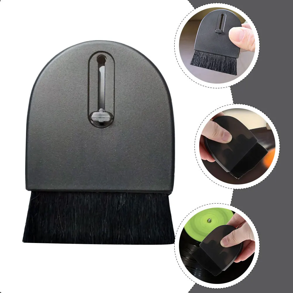 

Vinyl Record Cleaning Brush Anti-Static Turntable Dust Cleaner For Record Player Maintenance Long-Lasting Non-Scratch