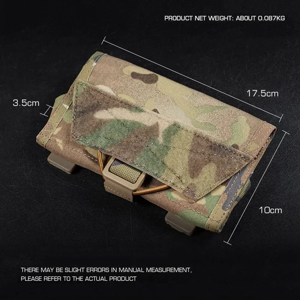 Tactical Molle Pouch Quick Release Navigation Pouch GPS Phone Holder for Outdoor Vest Gear System Essentials package