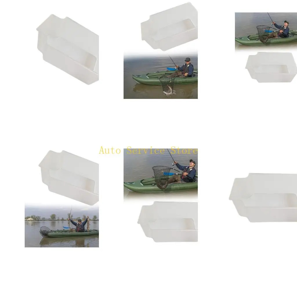 462A 1PC Square Boat Accessory Cover Container Transparent Plastic Storage Case Waterproof
