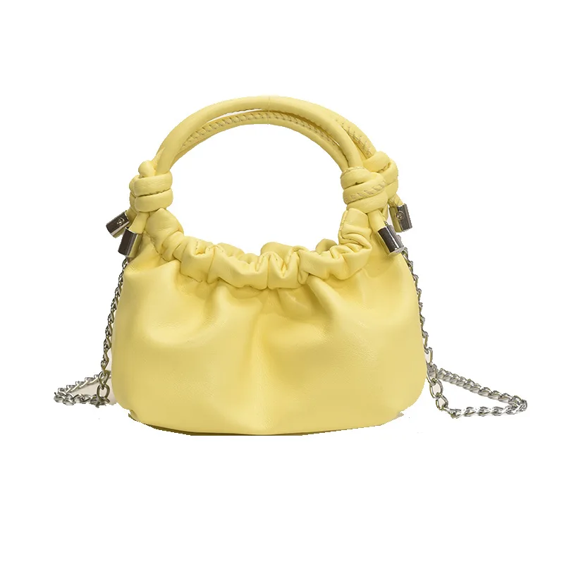 

Pleated Cloud Bag For Women Soft Leather Shoulder Messenger Bag Fashion Brands Crossbody Bag Designer Handbags