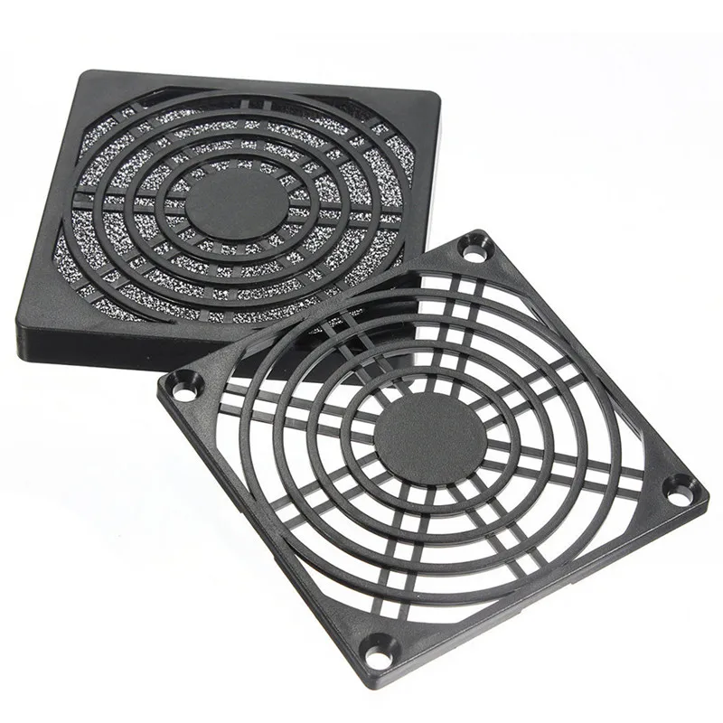 Dustproof 80mm Case Fan Dust Filter Guard Grill Protector Cover PC Computer