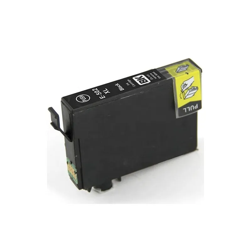 EPSON black alternative ink cartridge E502XLBK, replaces C13T02W14010 XET502XLBKC imprimirbien.com