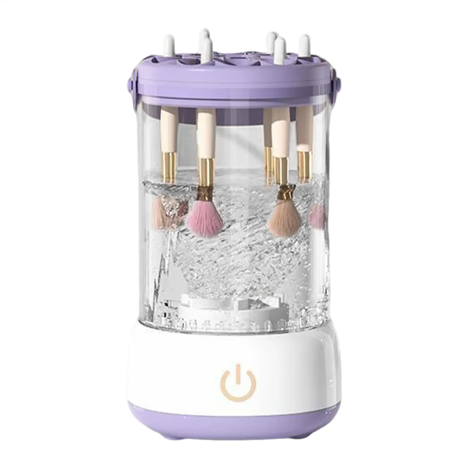 

Автоматическая портативная машина для чистки кистей для макияжа, для дома, туалетного столика, путешествий, профессионального использования