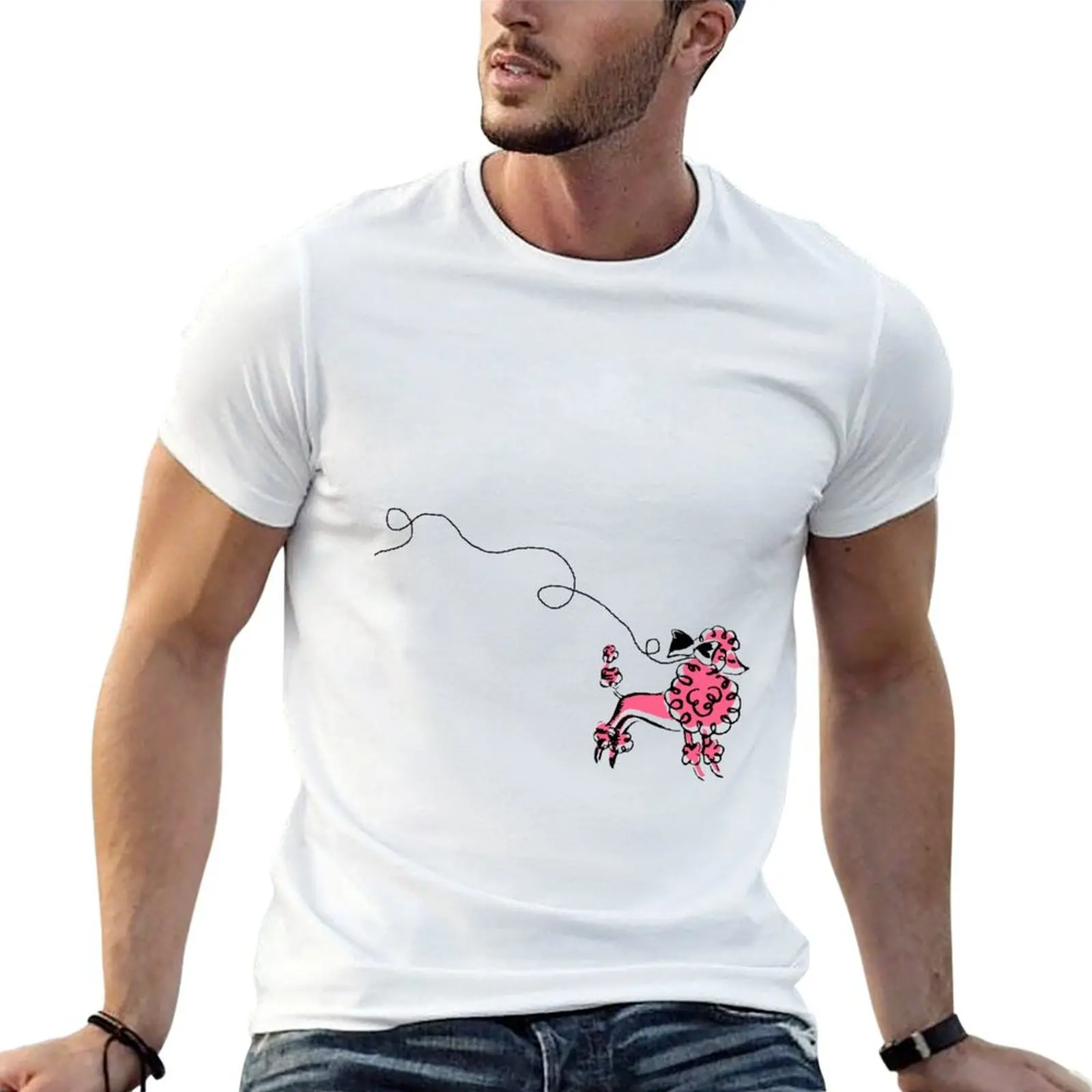 

Poodle skirt T-Shirt men t shirt cotton 100% t shirt for man t shirts designer T-shirt