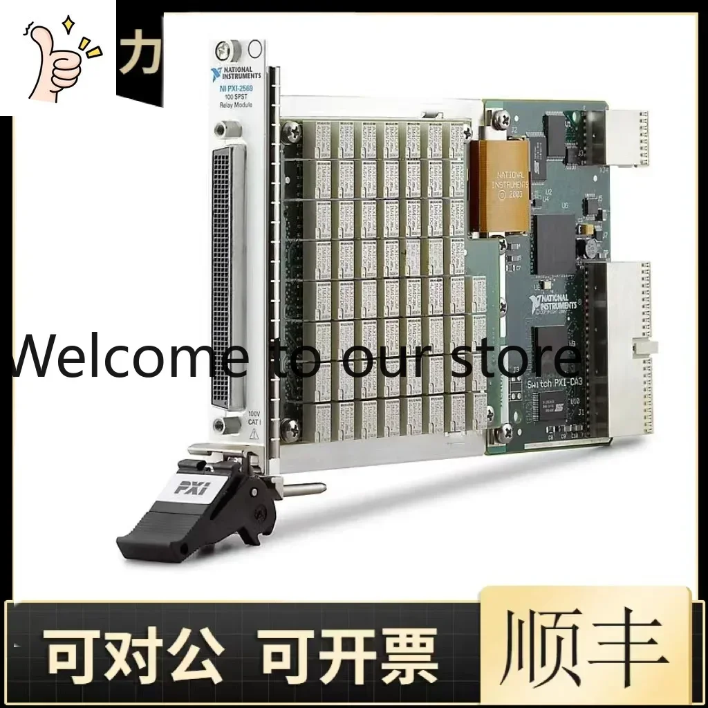 2026 US Original NI PXI-2568 Single Pole Single Throw Relay 2A Switching Current/2A Load Warranty For One Year