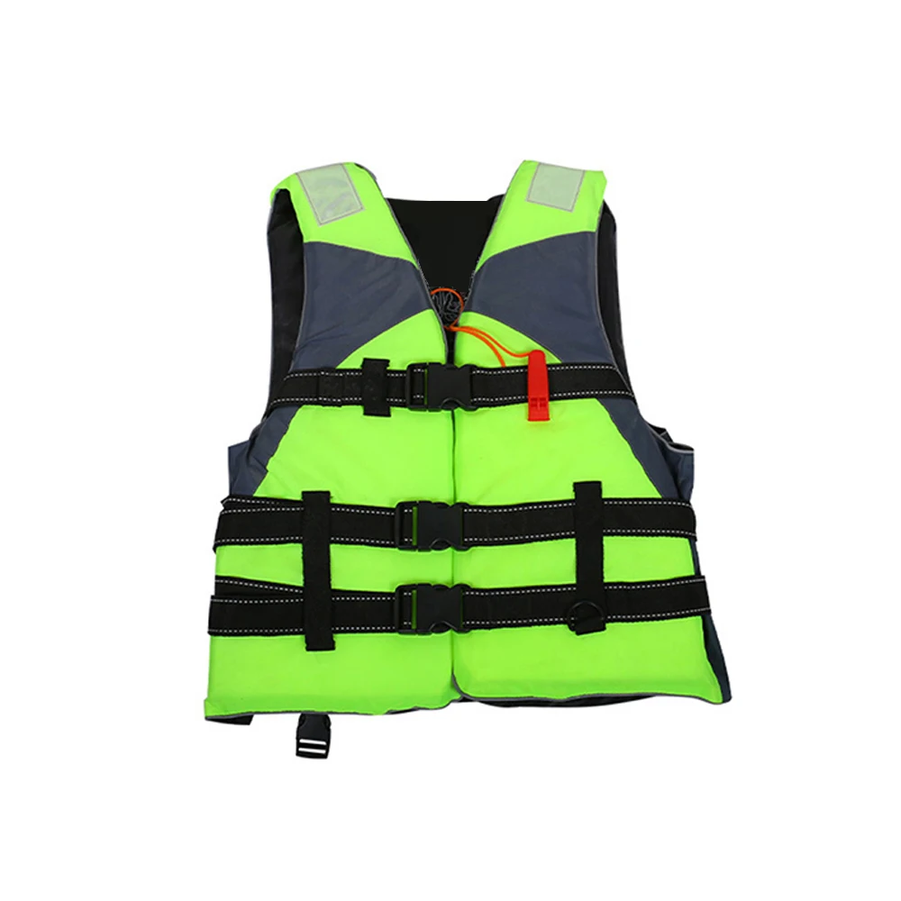 Polyester Safety Jacket for Adults and Children, Life Vest, Boating, Surfing, Sailing, Swimming, Outdoor, Professional