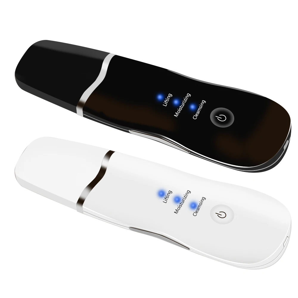 Machine ultrasonique de nettoyage du visage en profondeur, épurateur de peau, élimine la saleté, les points noirs, réduit les taches et les rides, blanchiment du visage, Lifting
