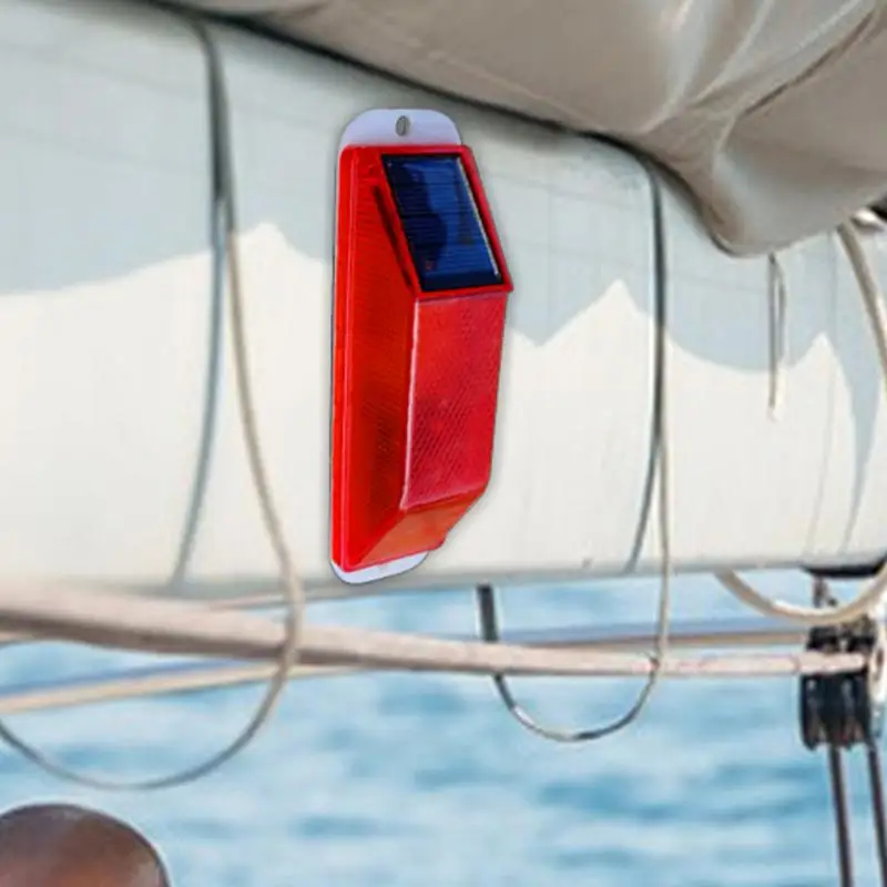 New Warning LED Lamp Solar Strobe Lamp Solar Warning Lamp Chip Control Bridge Night Driving Safety Light Traffic Caution Light