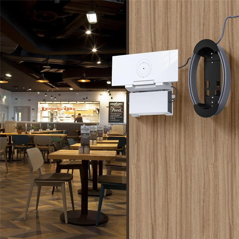 APPLIA-untuk Starlink Gen 3 Dudukan Router 2 In 1 Kit Braket Dudukan Dinding Braket Router untuk Router dan Catu Daya